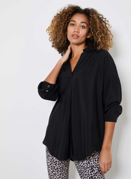 Black Oversized Shirt