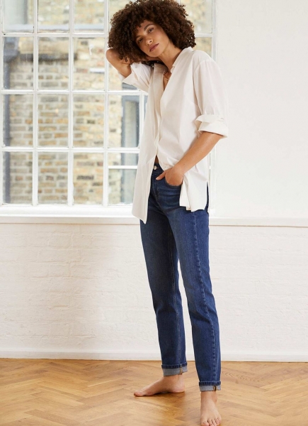 Dakota Indigo Boyfriend Jeans